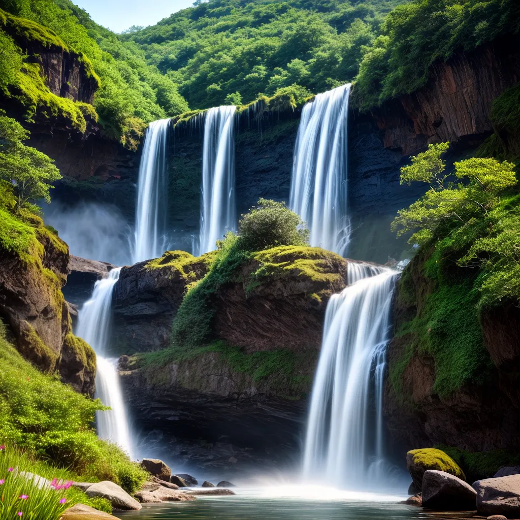 Descubra o significado de sonhar com cachoeiras. 3 Fotos cascata sonho renovacao natureza