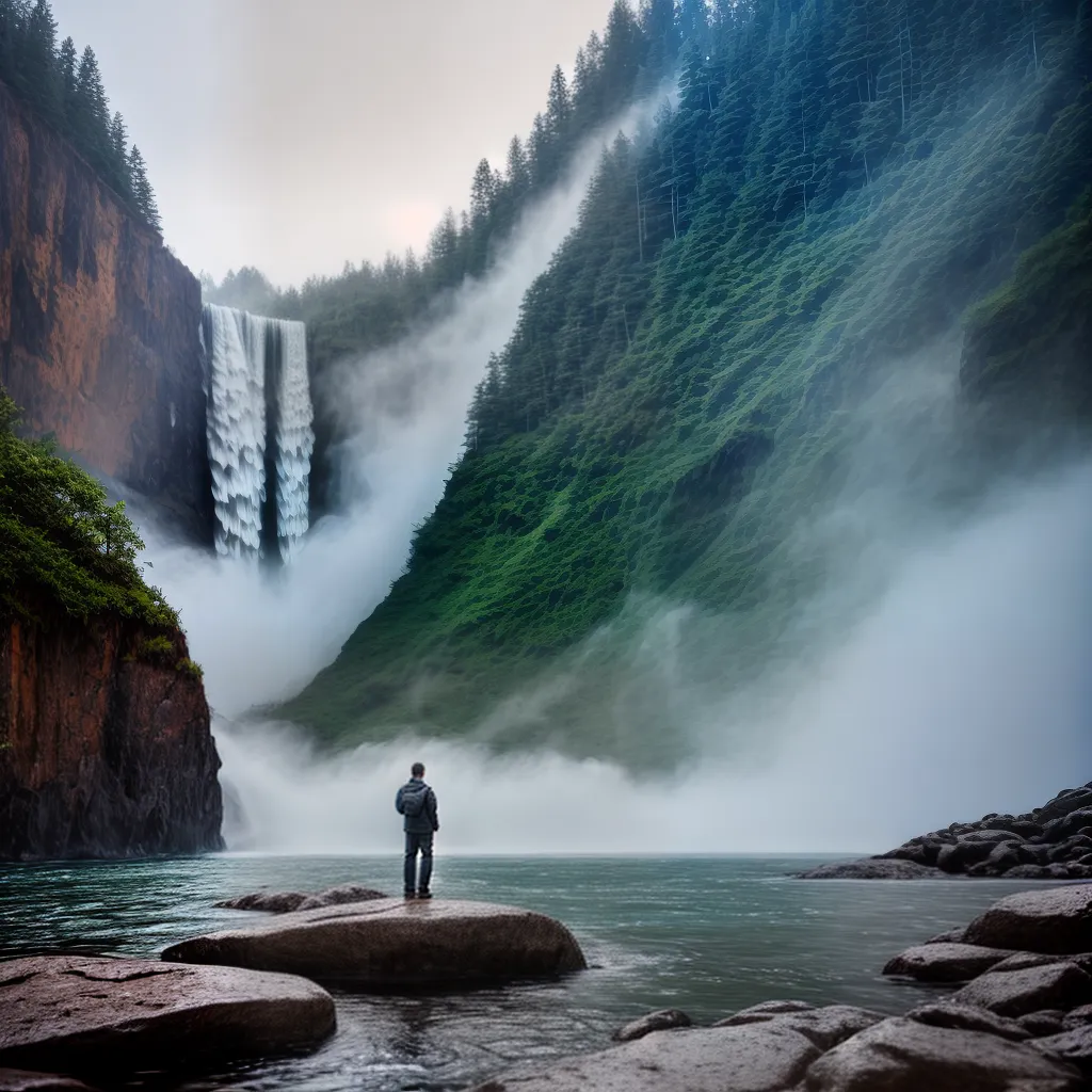 Fotos cascata sonho serenidade poder