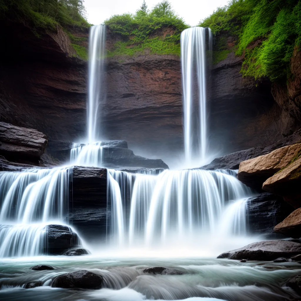 Fotos cascata sonho transformacao vida