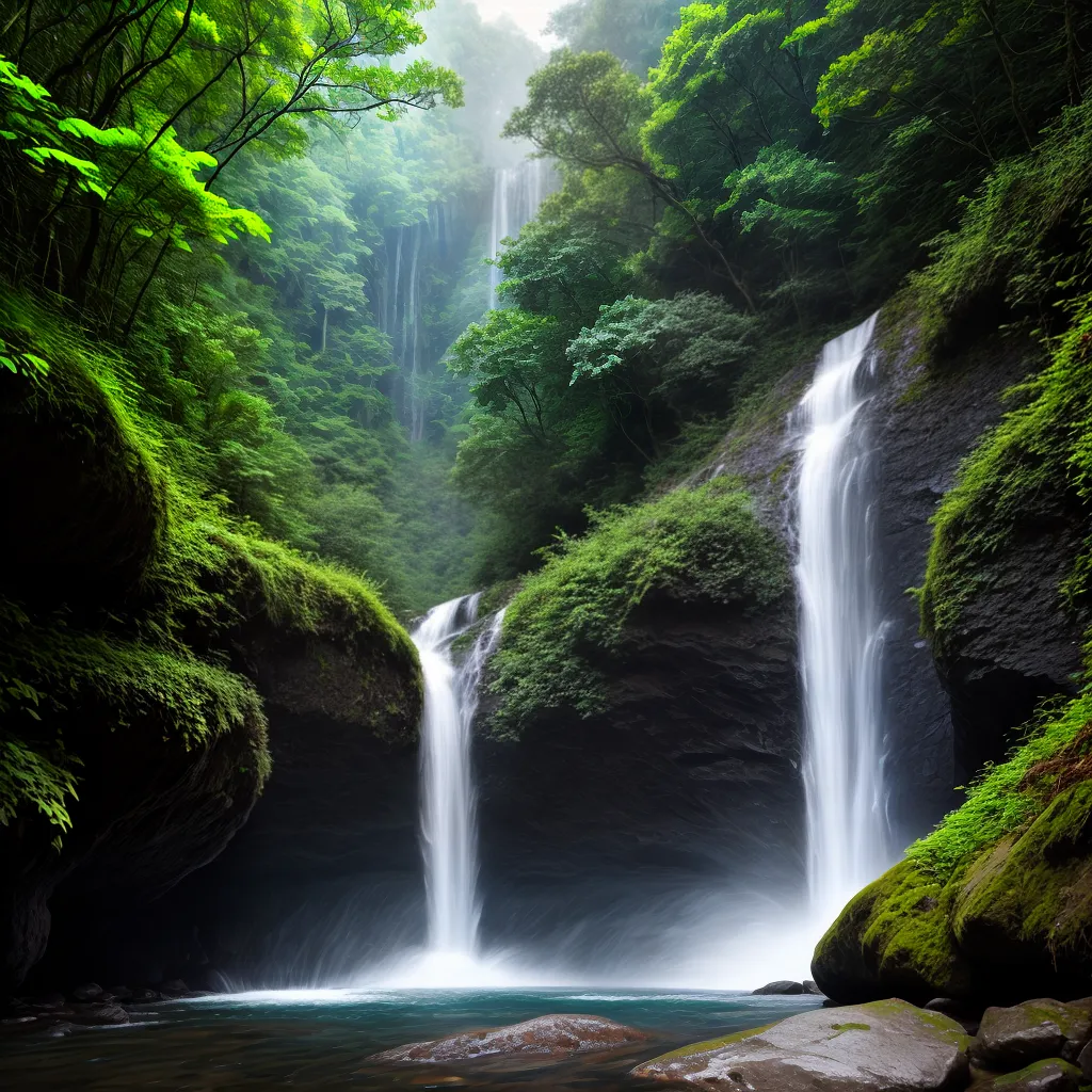 Desbravando o significado dos sonhos envolvendo trilhas e cachoeiras 6 Fotos cascata trilha mistico verde