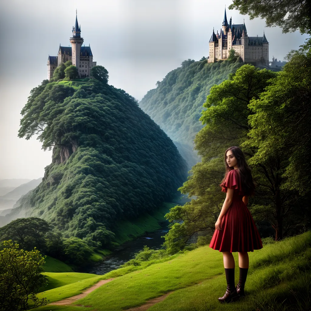 Desvendando o Significado de Sonhar com Nobreza e Ecologia 5 Fotos castelo floresta equilibrio natureza 1