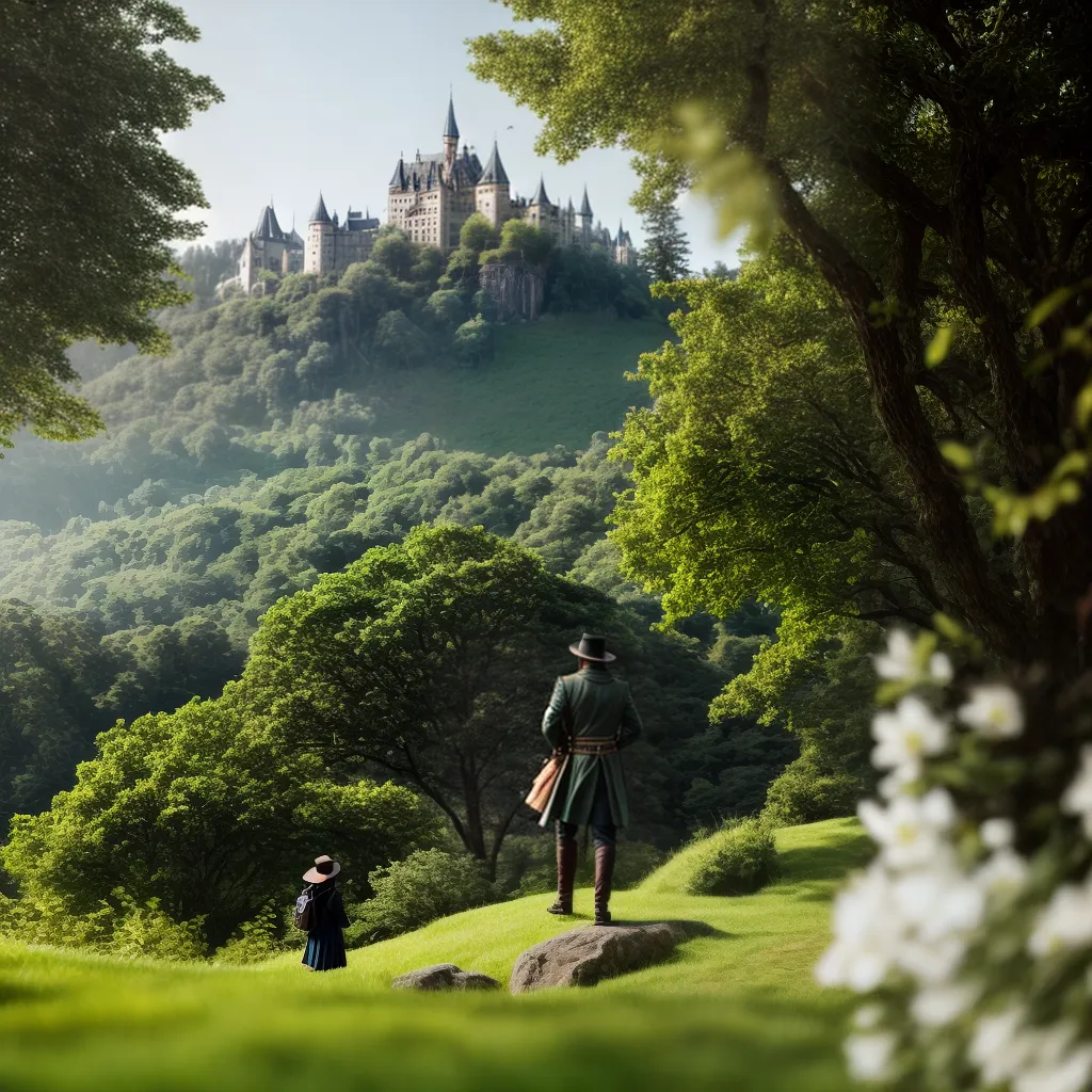 Desvendando o Significado de Sonhar com Nobreza e Ecologia 2 Fotos castelo floresta equilibrio natureza