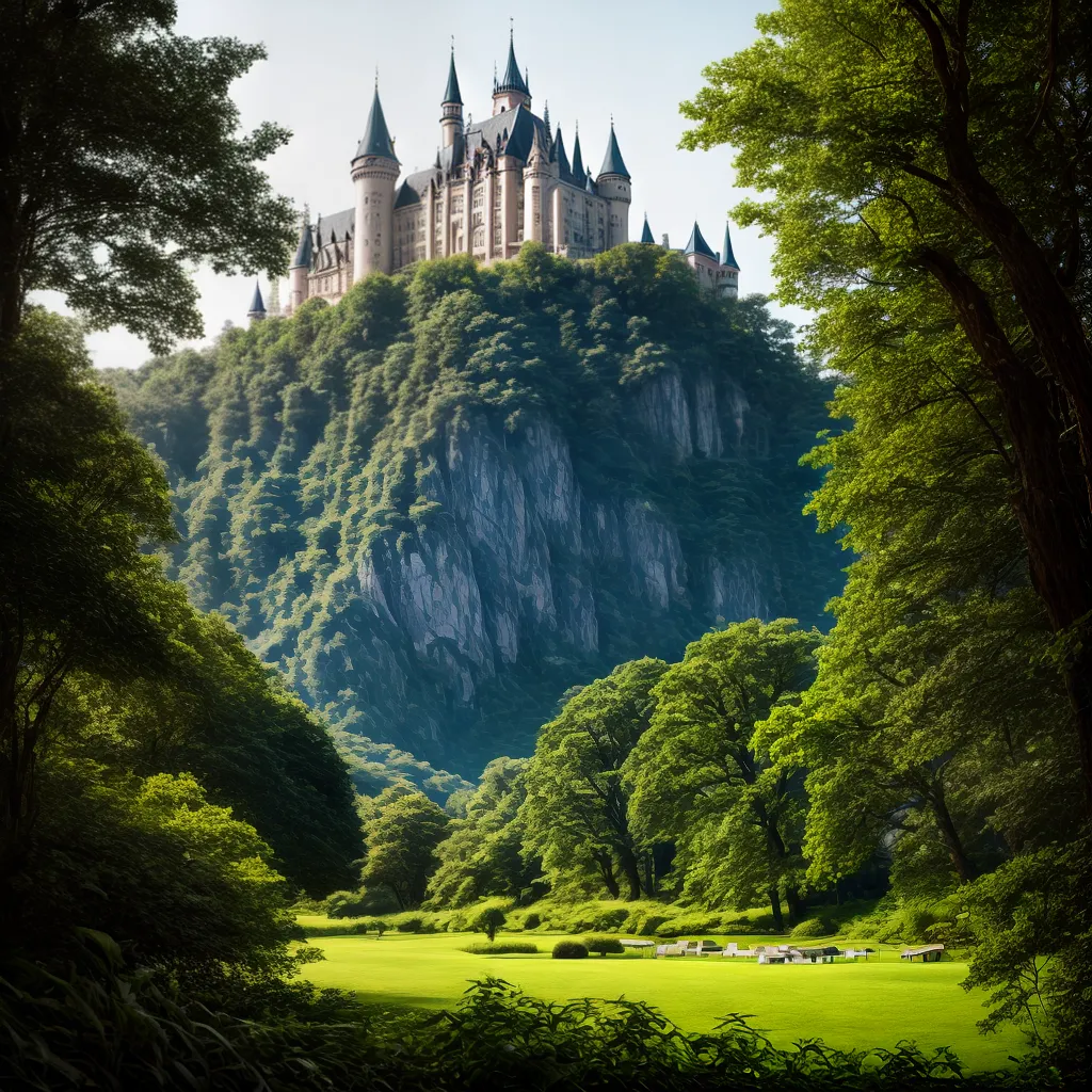 Desvendando o Significado de Sonhar com Nobreza e Ecologia 4 Fotos castelo floresta equilibrio sonho