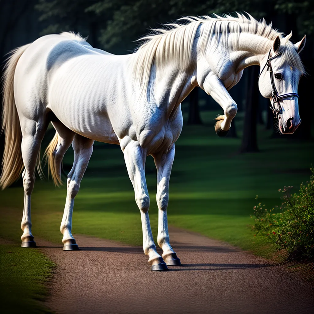 Fotos cavalo branco espiritualidade forca