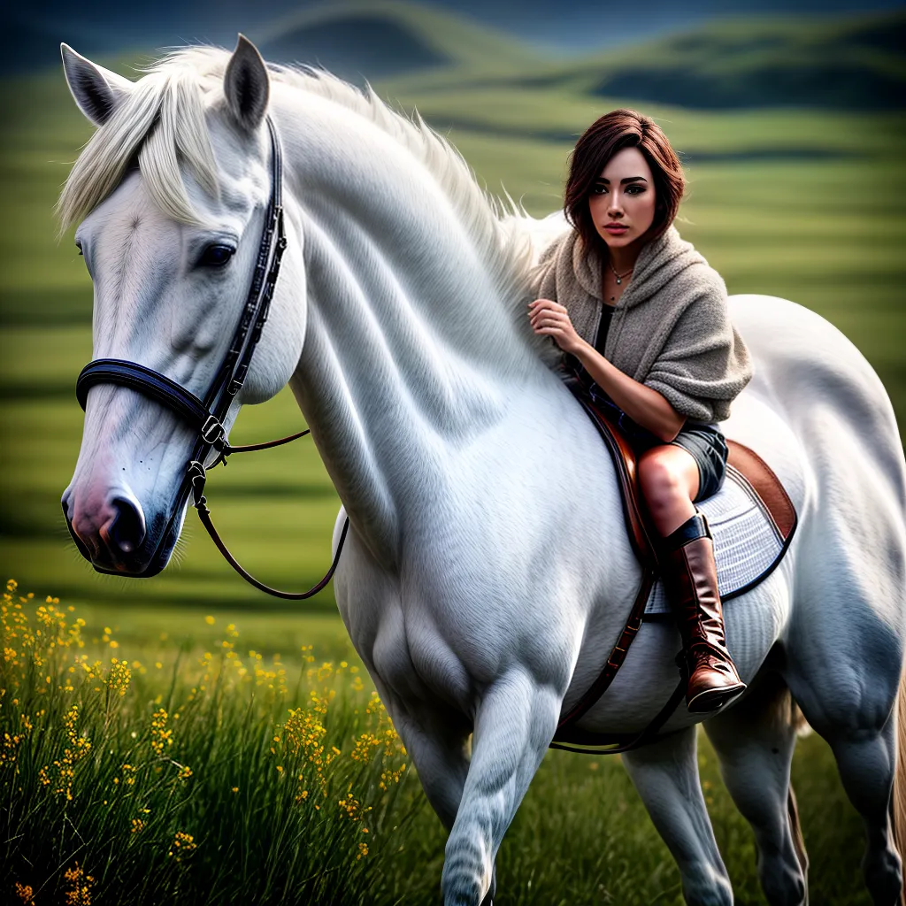 Cavalo branco: O que significa sonhar com ele? 2 Fotos cavalo branco liberdade campo florido