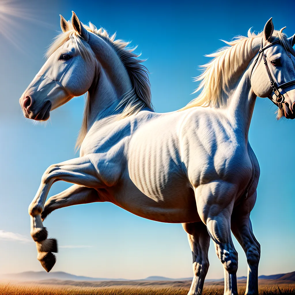 Fotos cavalo branco sonho liberdade