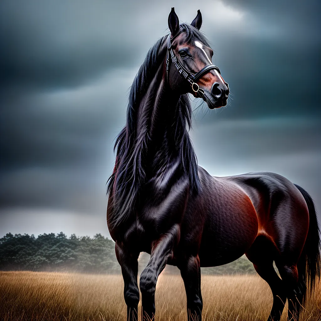 Fotos cavalo chuva olhos fechados transformacao