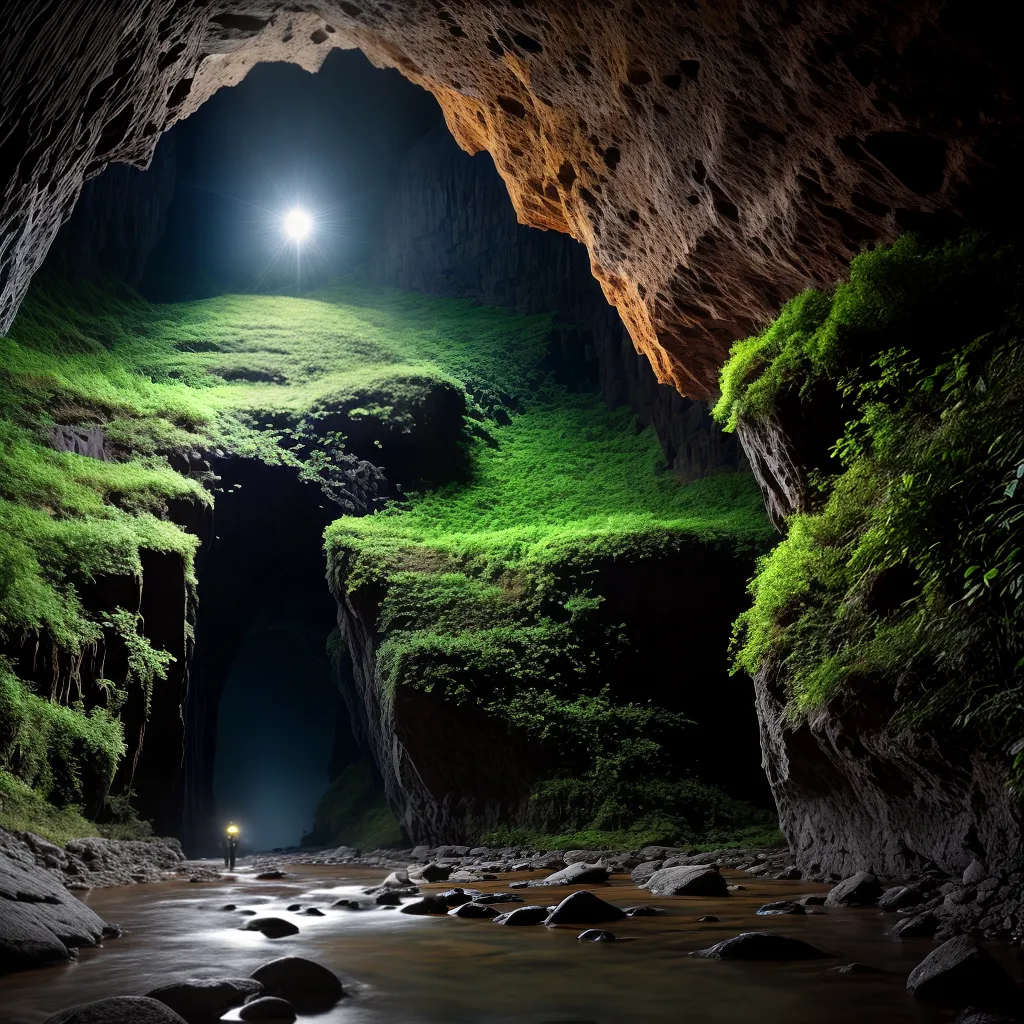 Sonhar com Exploração: Significado dos sonhos relacionados à Espeleologia e Geologia. 5 Fotos caverna exploracao aventura rochas brilho