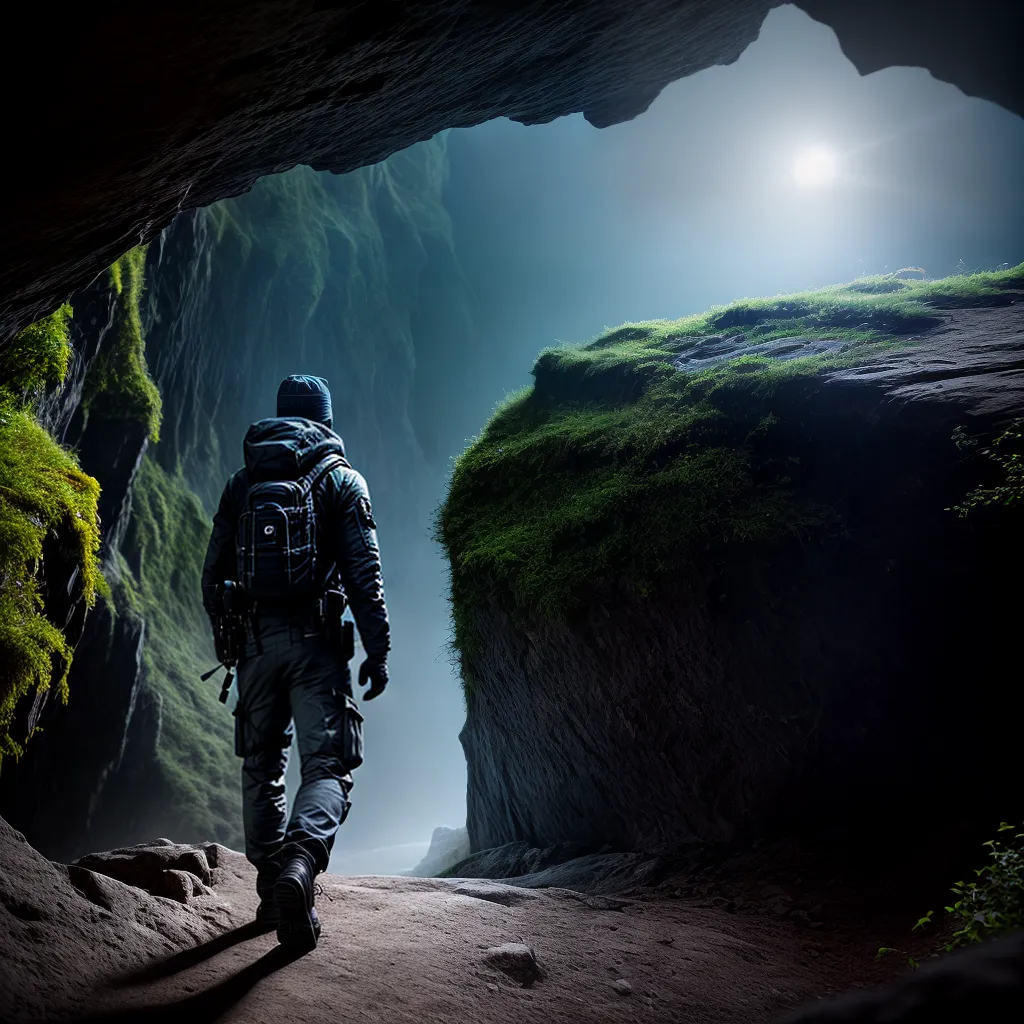 Os Benefícios Dos Sonhos Com Cavernas Para o Autoconhecimento 3 Fotos caverna exploracao lanterna determinacao