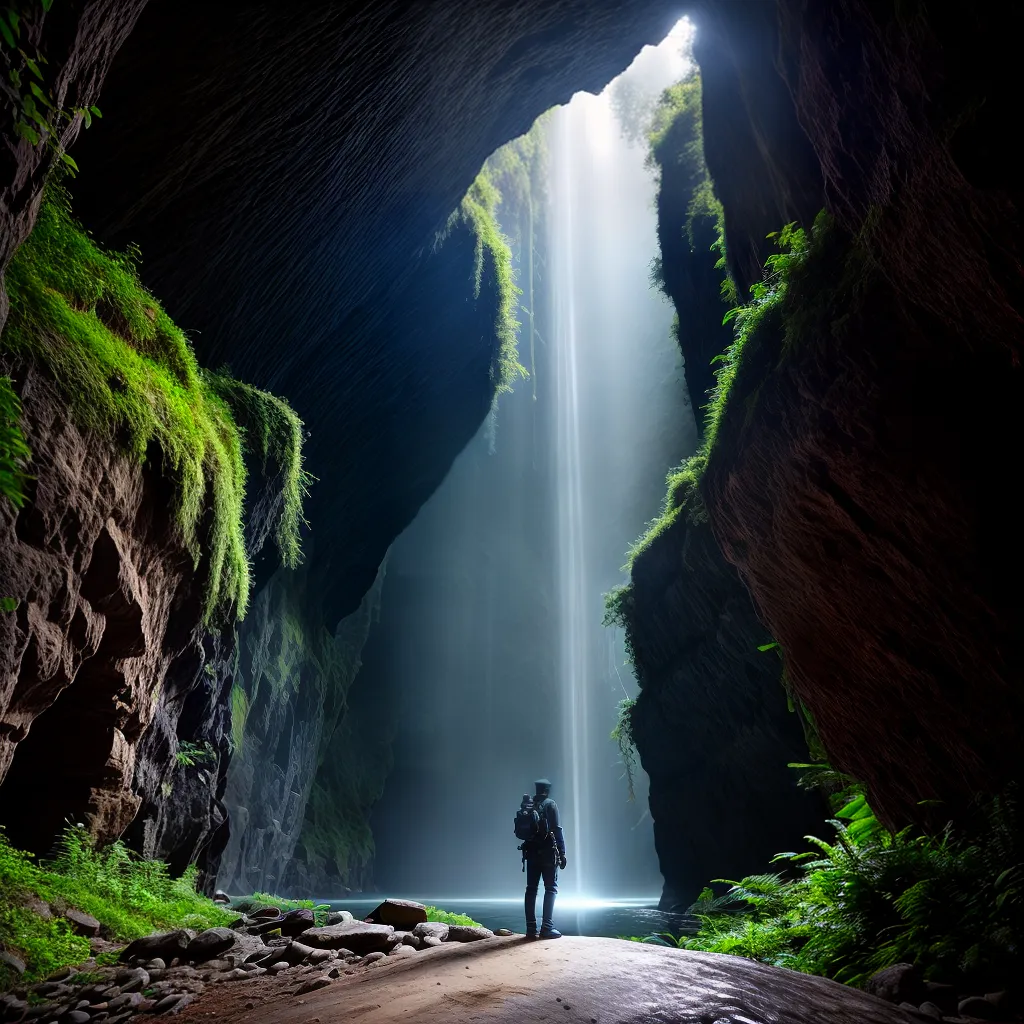 Os Benefícios Dos Sonhos Com Cavernas Para o Autoconhecimento 6 Fotos caverna misteriosa exploracao lanterna aventura