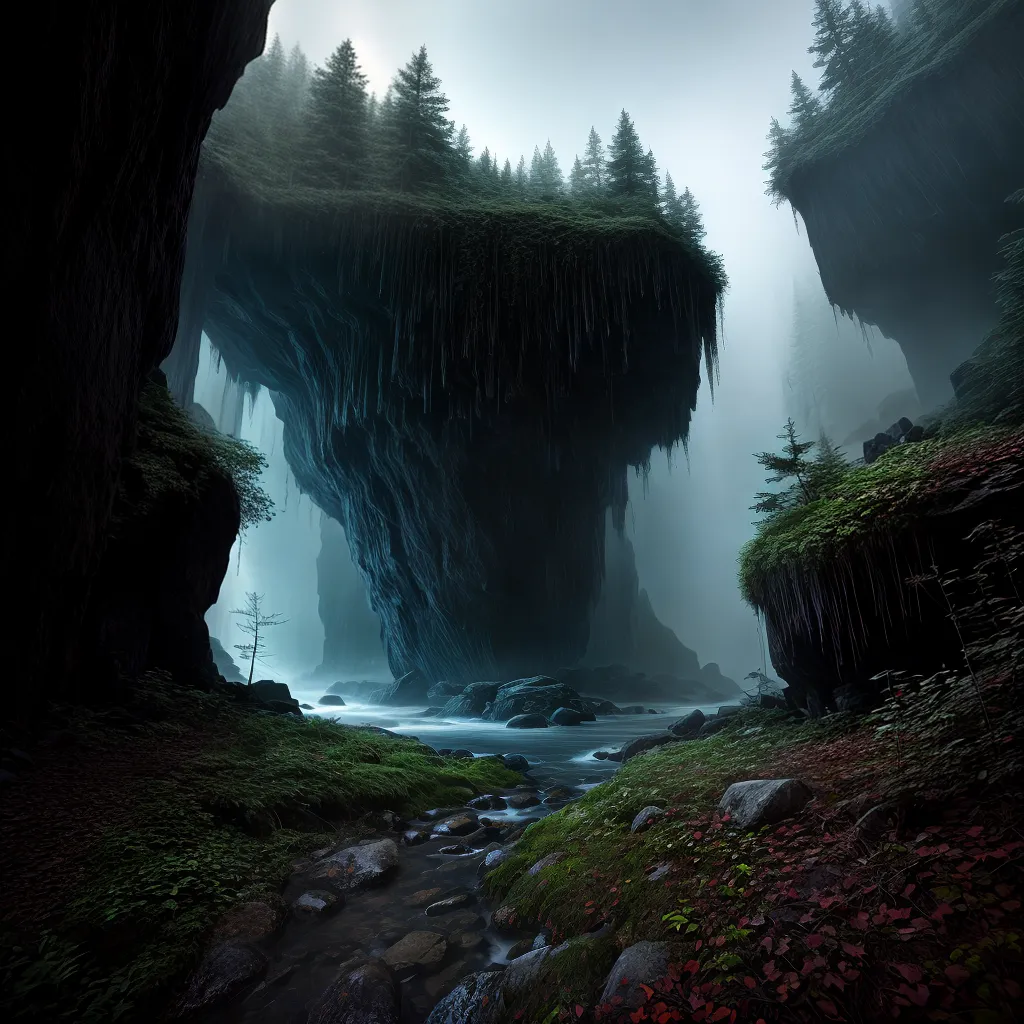Explorando o Sobrenatural: O Significado de Sonhar com Cavernas 2 Fotos caverna misteriosa simbolos floresta