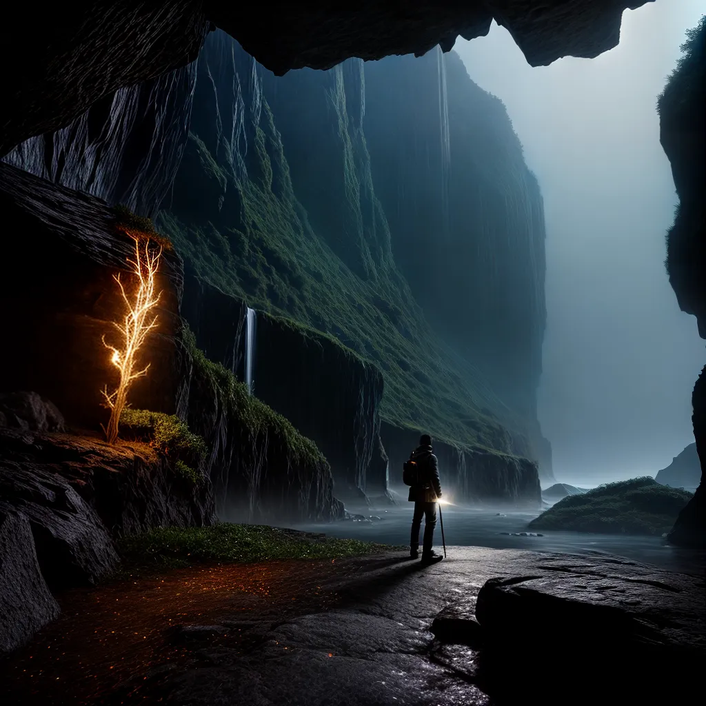 Descubra o Significado de Sonhar com Fortunas e Tesouros Escondidos 3 Fotos caverna tesouro sonhador aventura