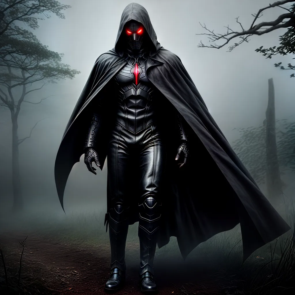 Fotos cemiterio sombrio figura fantasma