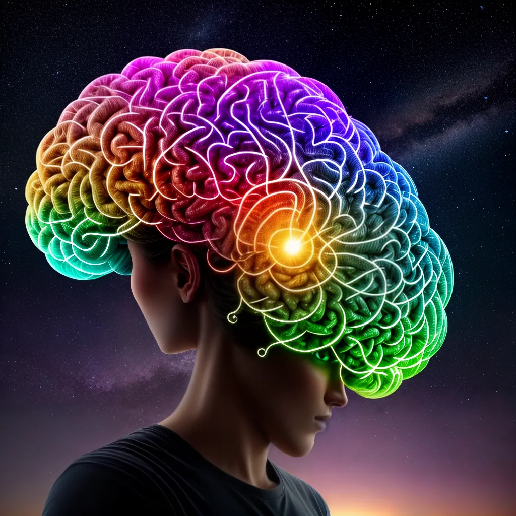 Fotos cerebro sonhos bolha imaginacao estrelas