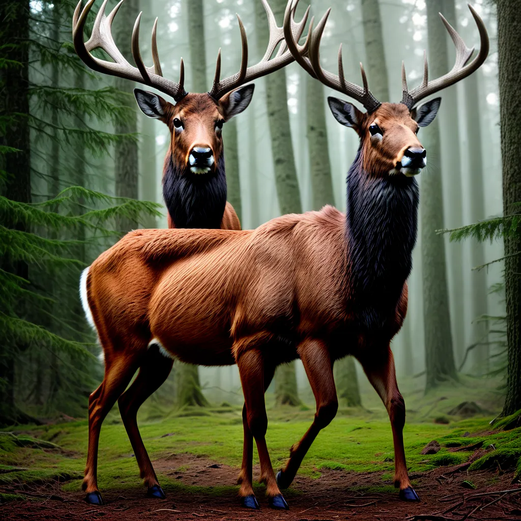 Fotos cervo antler forest resilience