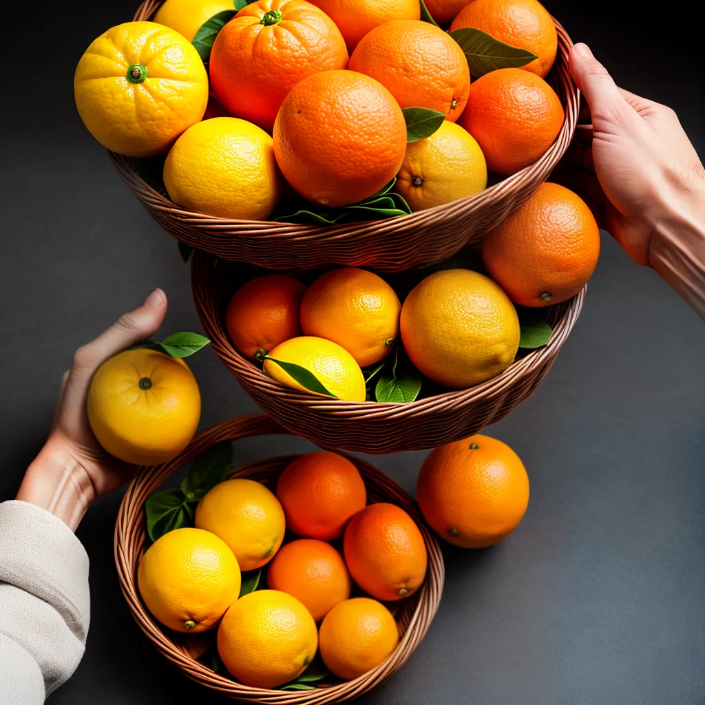 Significado de Sonhar com Frutas Cítricas: Entenda Como Elas Podem Influenciar Suas Emoções 3 Fotos cesta citricos suco sabor