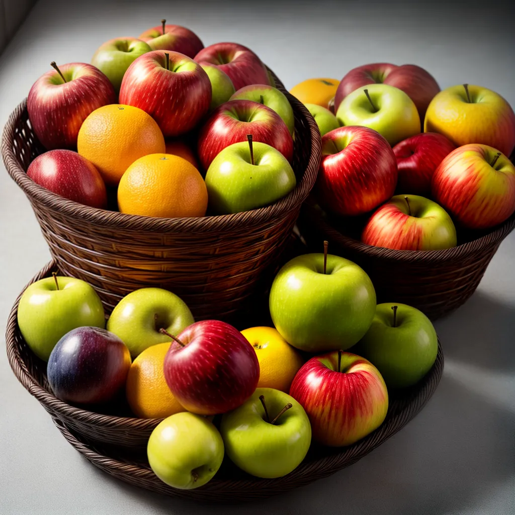 Fotos cesta frutas coloridas texturas sabor