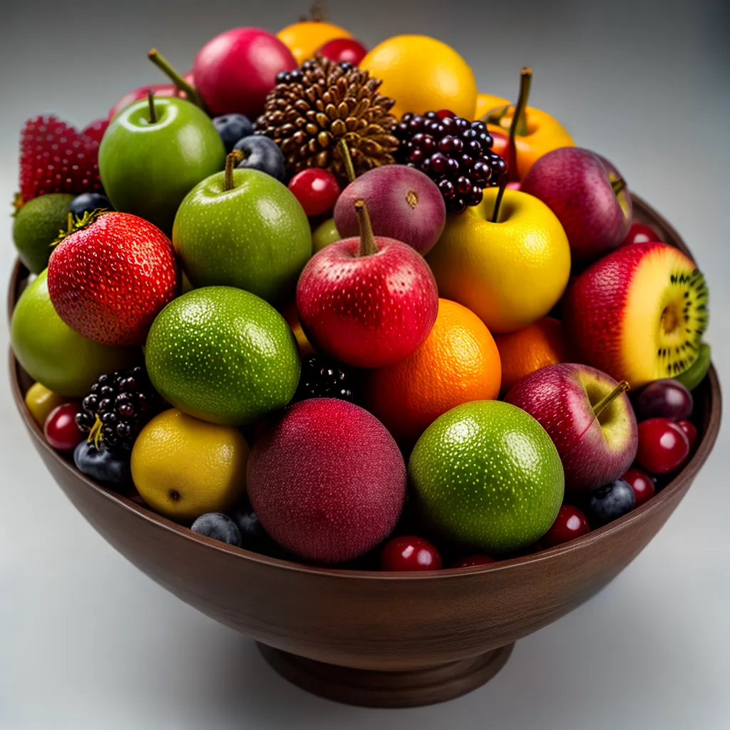Fruta Exótica: descubra qual o significado de sonhar com essa iguaria. 3 Fotos cesta frutas exoticas cores formato