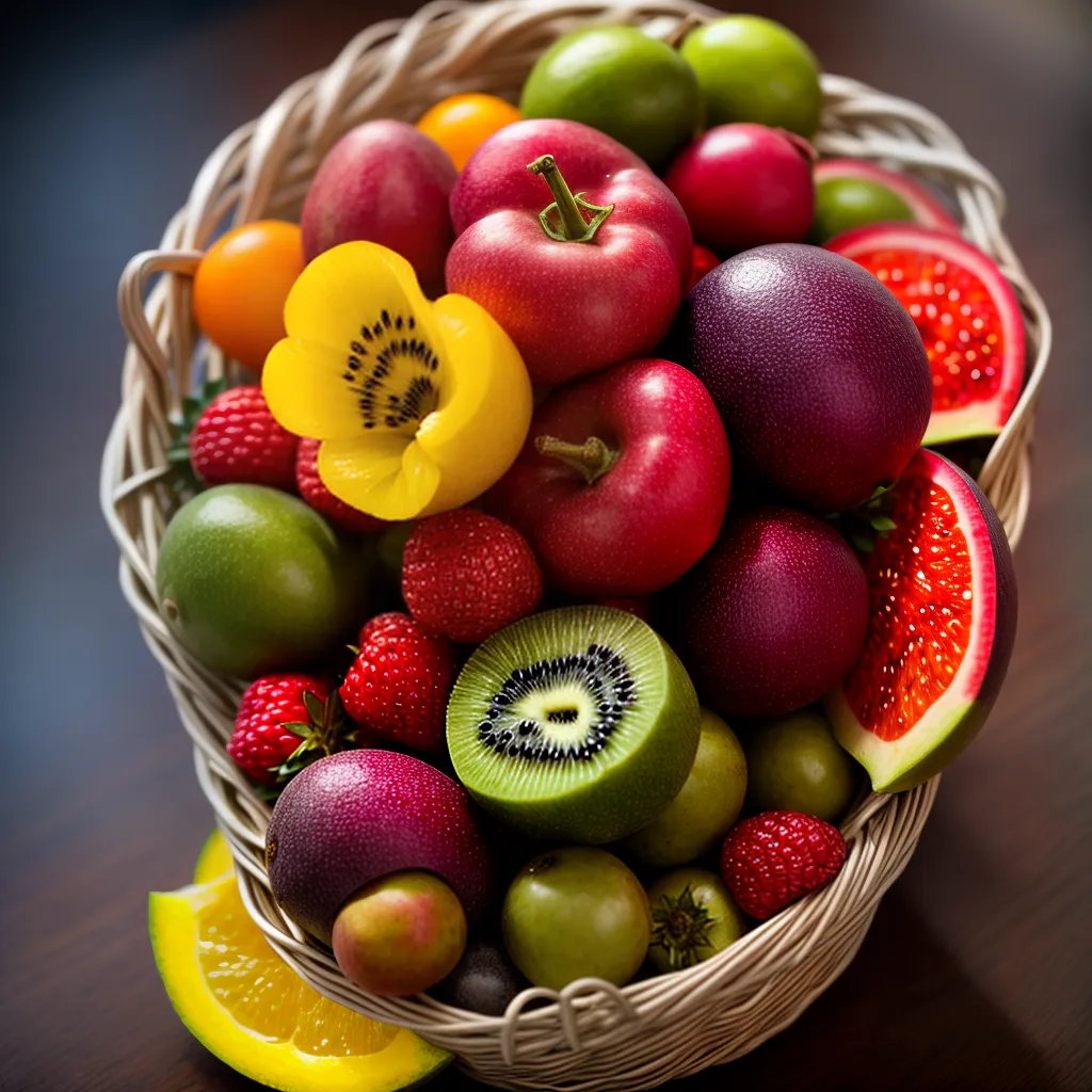 Fruta Exótica: descubra qual o significado de sonhar com essa iguaria. 5 Fotos cesta frutas exoticas cores