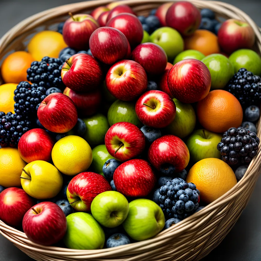 Fotos cesta frutas frescas simbolismo gastronomia