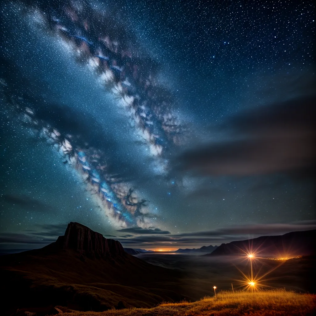 Significado de Sonhar com as Maravilhas do Espaço Sideral. 3 Fotos ceu estrelado astro via lactea