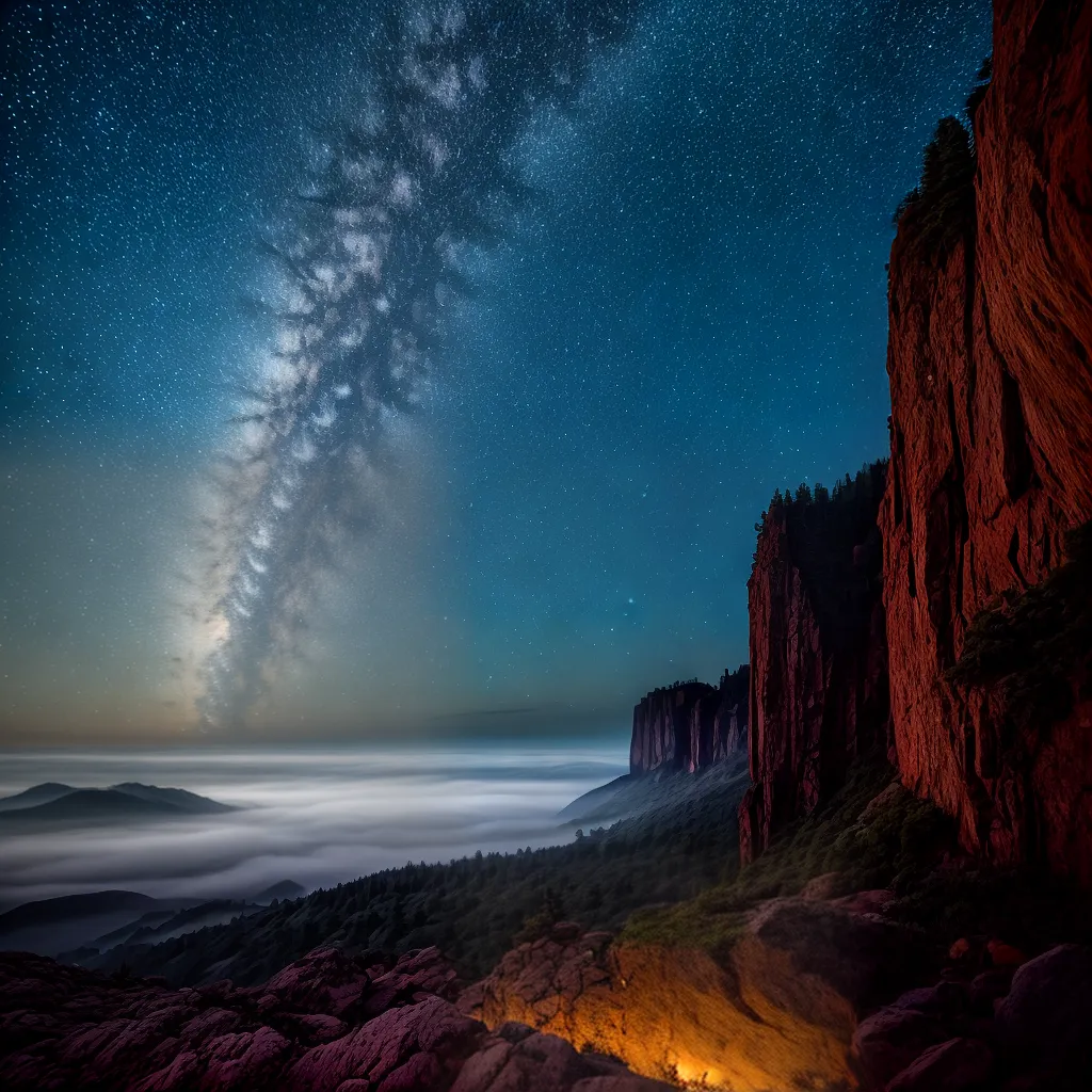Descubra o Significado de Sonhar com Brilho e Ilusão 4 Fotos ceu estrelado brilho magia vida