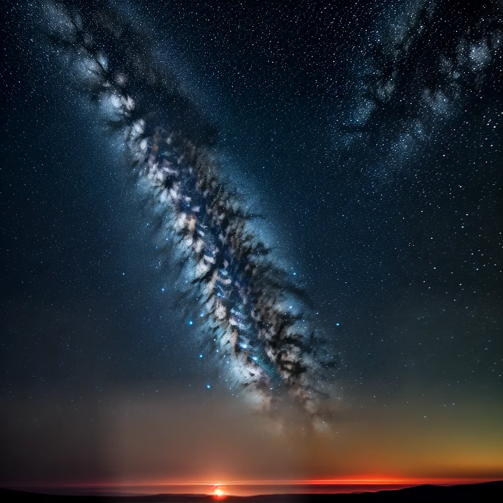 Fotos ceu estrelado lua infinito sonhos