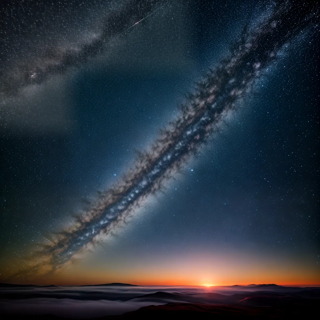 Fotos ceu estrelado misterio cosmos sonhos