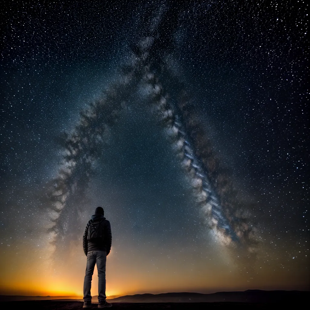 Onipresente na Noite: Significado de Sonhar com Estrelas 5 Fotos ceu estrelado pessoa maravilha