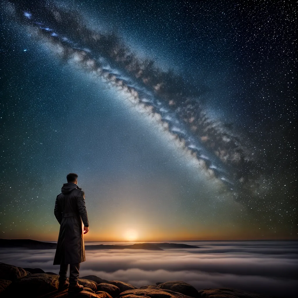 Fotos ceu estrelado simbolos sonhos