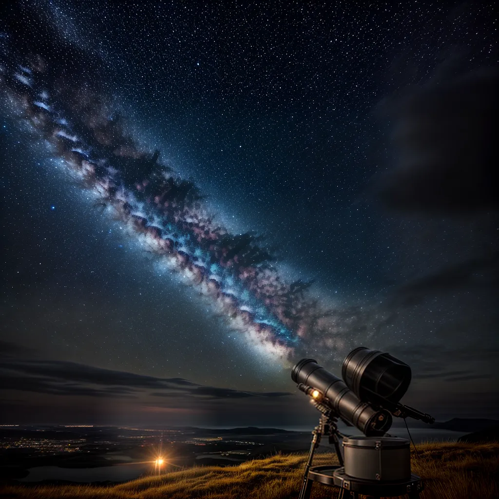 Observávamos com Telescópio: O Significado de Sonhar com Astrologia e o Universo. 6 Fotos ceu estrelado telescopio galaxia sonhos