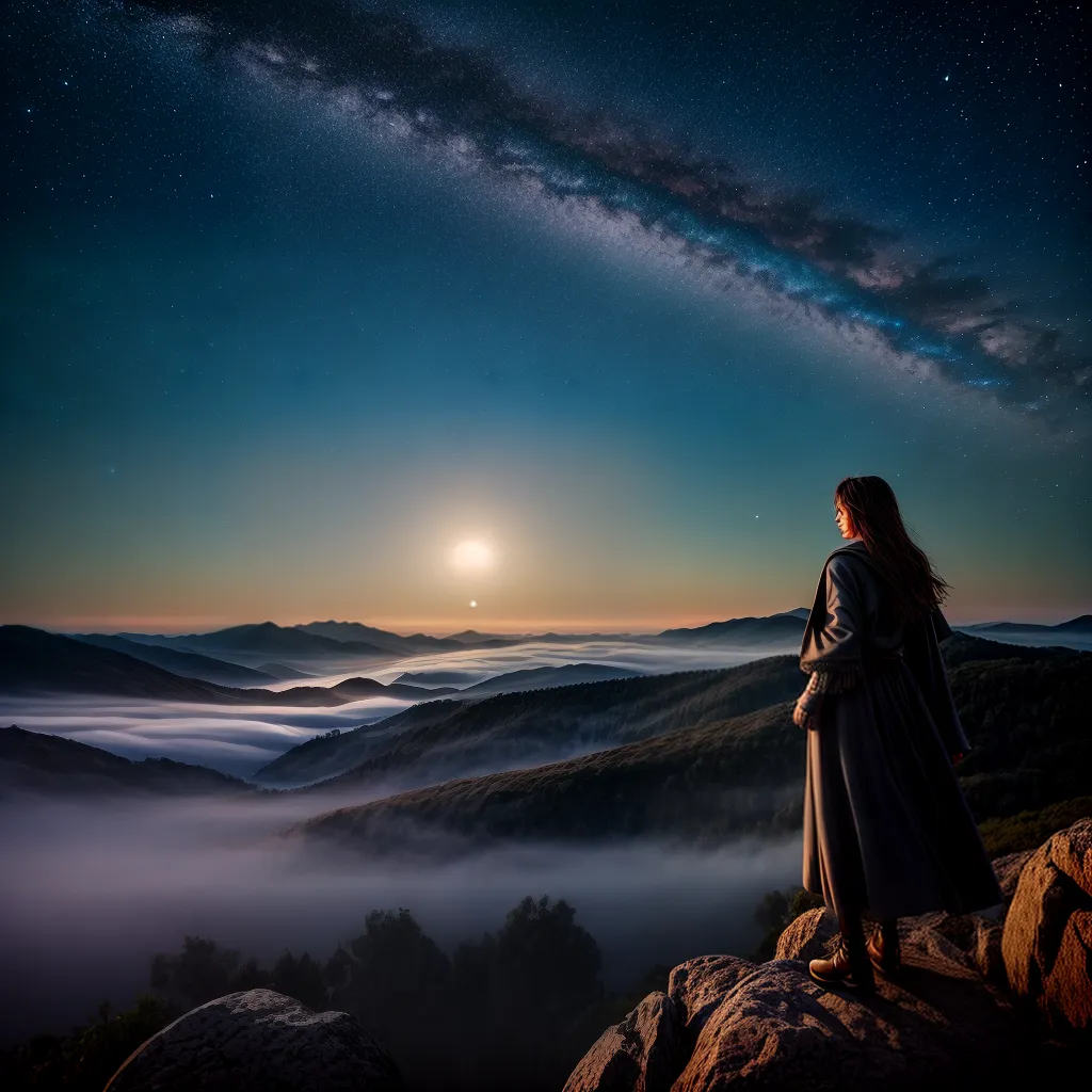 Contando os Sonhos: Descubra o Significado de Cada Experiência Noturna 2 Fotos ceu noite lua estrela fugaz