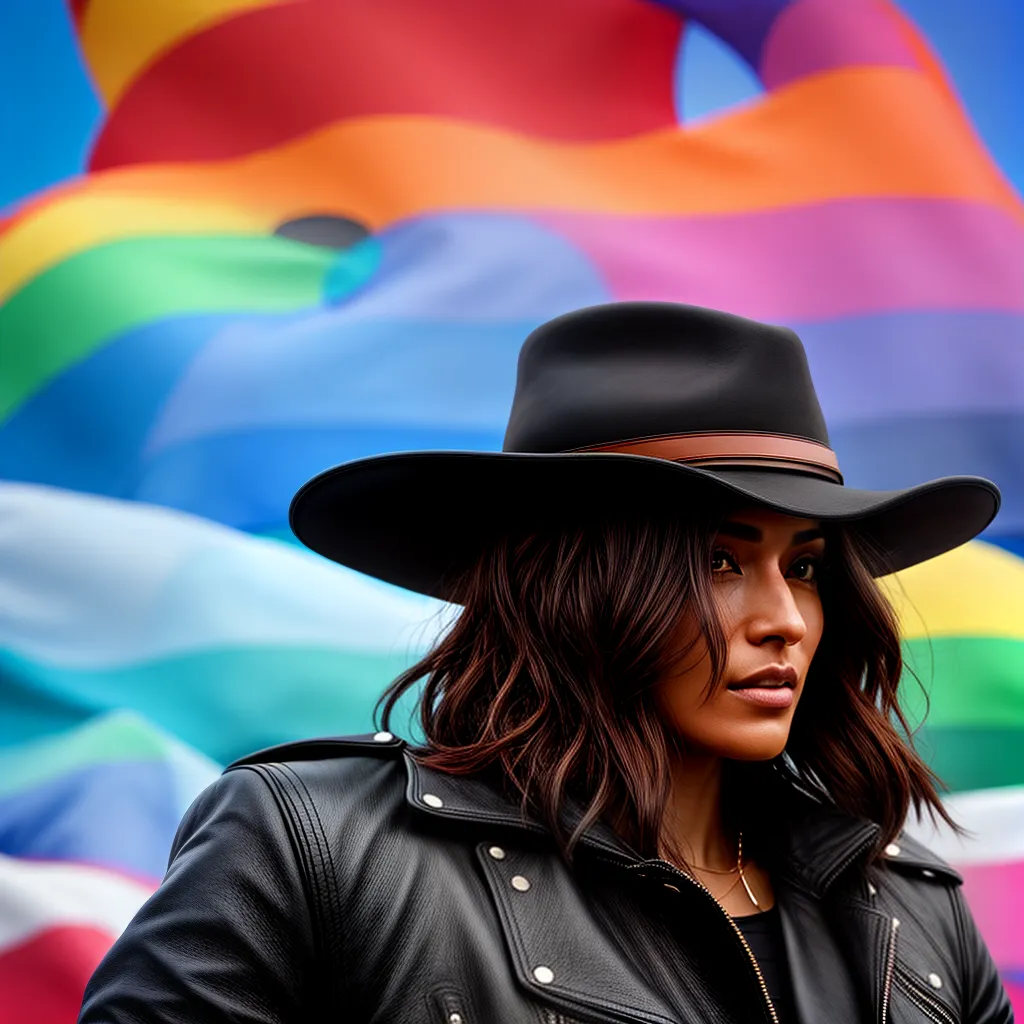 Fotos chapeu couro arcoiris campo jornada