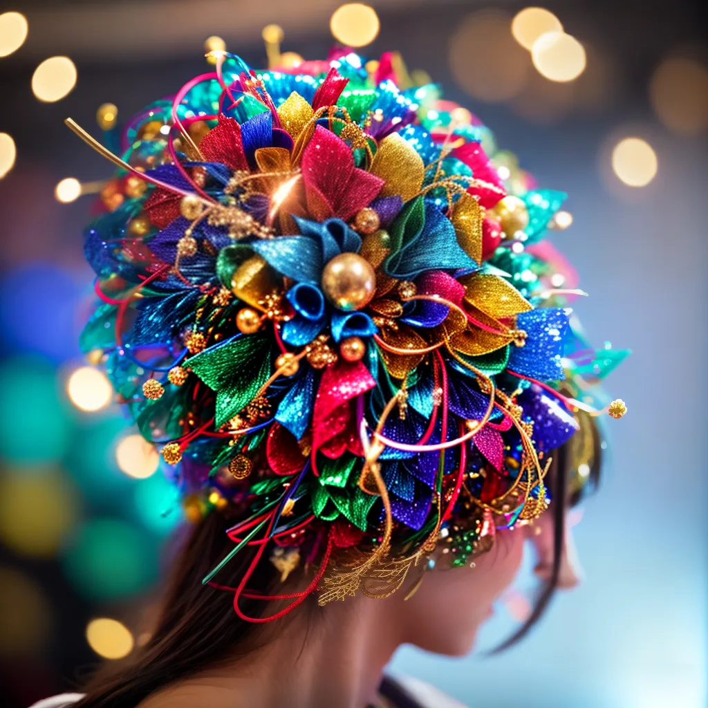 Qual é o significado de sonhar com enfeites? 3 Fotos chapeu festa criatividade alegria