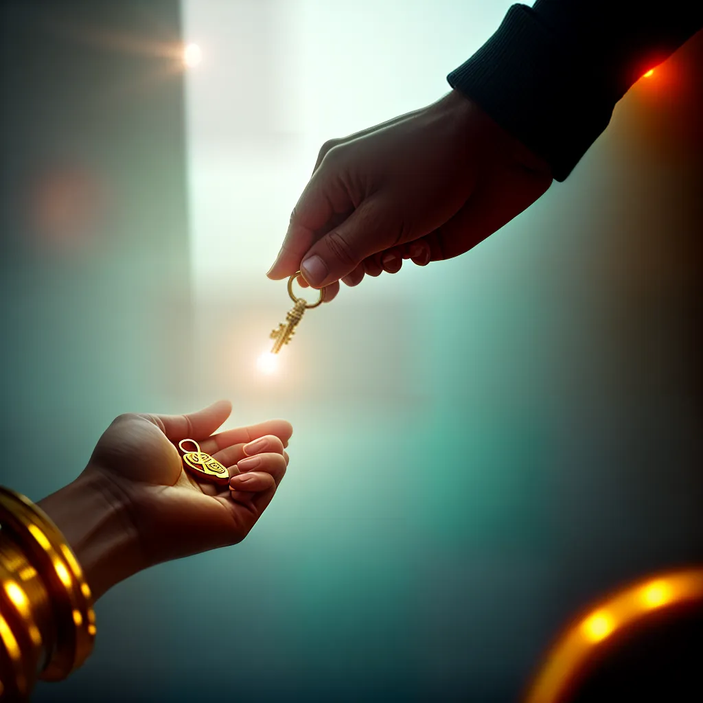 Riqueza e Rendimento: Entenda o que significa sonhar com sucesso financeiro. 5 Fotos chave ouro sucesso financeiro