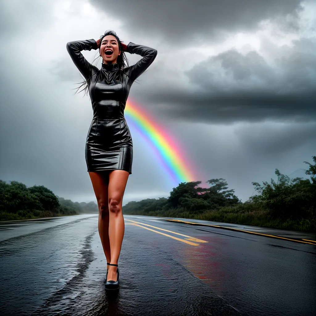 Encharcado de emoção: o significado de sonhar molhado 5 Fotos chuva arcoiris emocao sonho