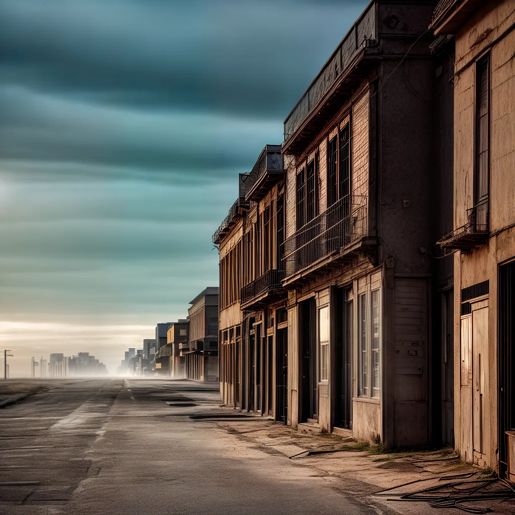 Fotos cidade abandonada solidao horizontes