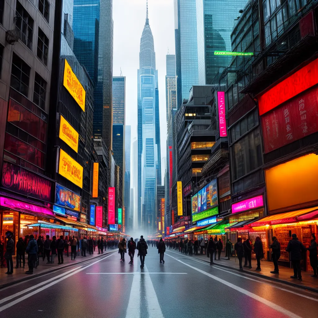 Descubra o Que Significa Sonhar com Cidades Estrangeiras 4 Fotos cidade estrangeira arranha ceu vibrante
