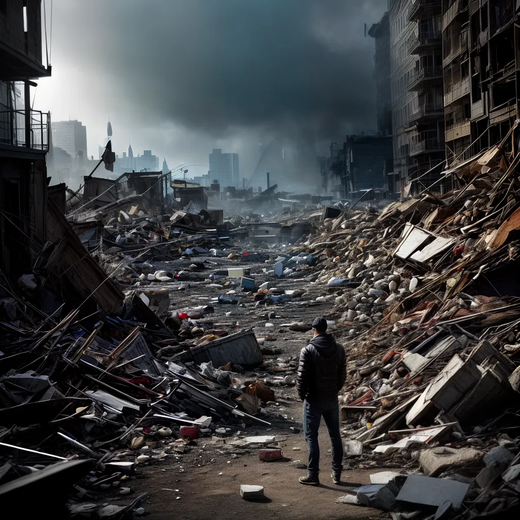 Desintegração: O que significa sonhar com perda de controle? 5 Fotos cidade fragmentada pessoa solidao