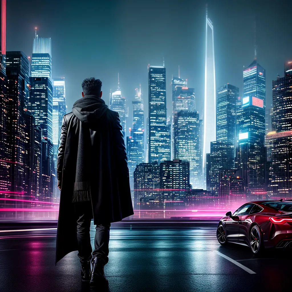Entenda o Significado de Sonhar com o Brilho da Era Moderna 6 Fotos cidade futurista brilho noite