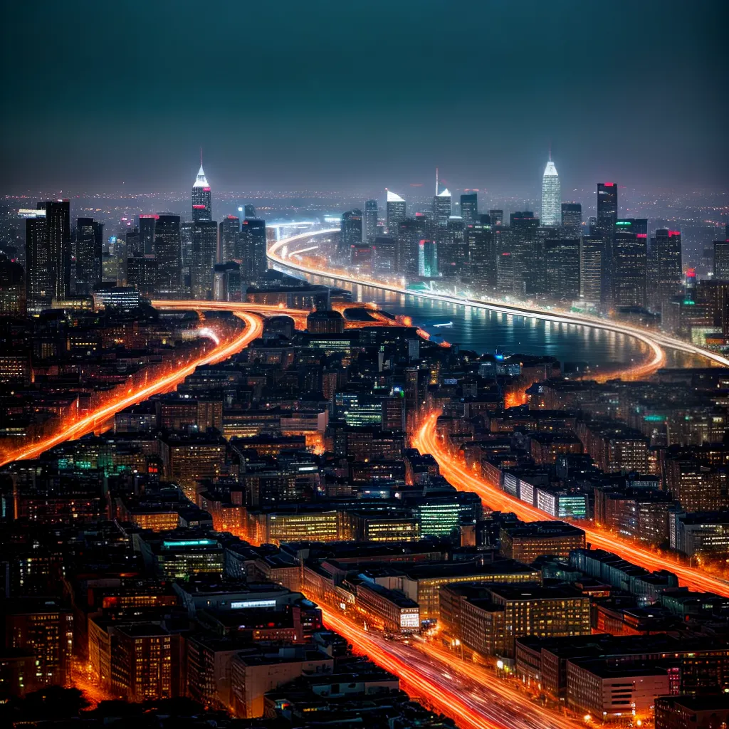 Céu Estrelado e Bares Agitados: O que Significa Sonhar com Vida Noturna? 4 Fotos cidade noturna luzes bares energia