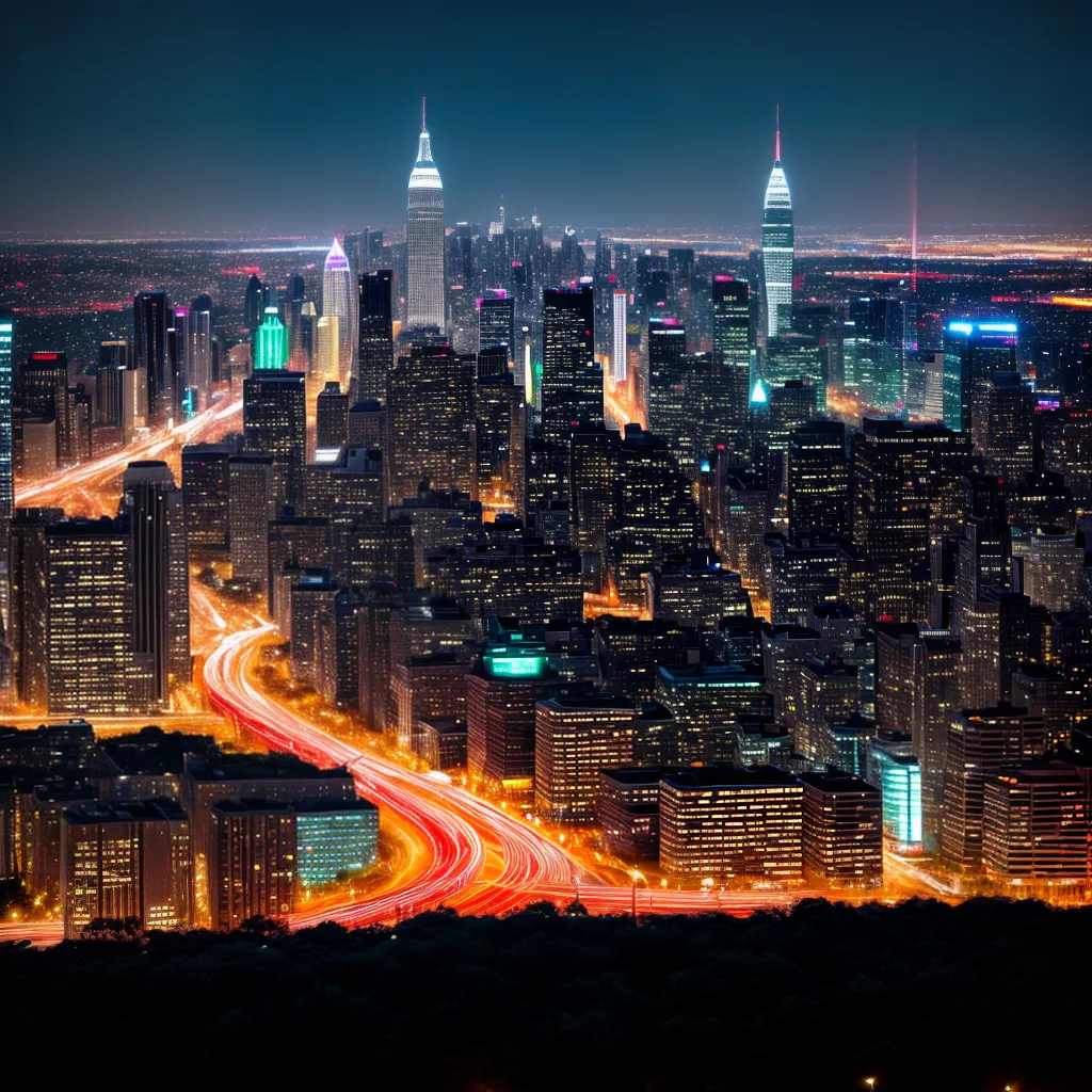 A Vida Noturna dos Sonhos e o Significado de Sonhar com eles. 4 Fotos cidade noturna luzes misterio sonho