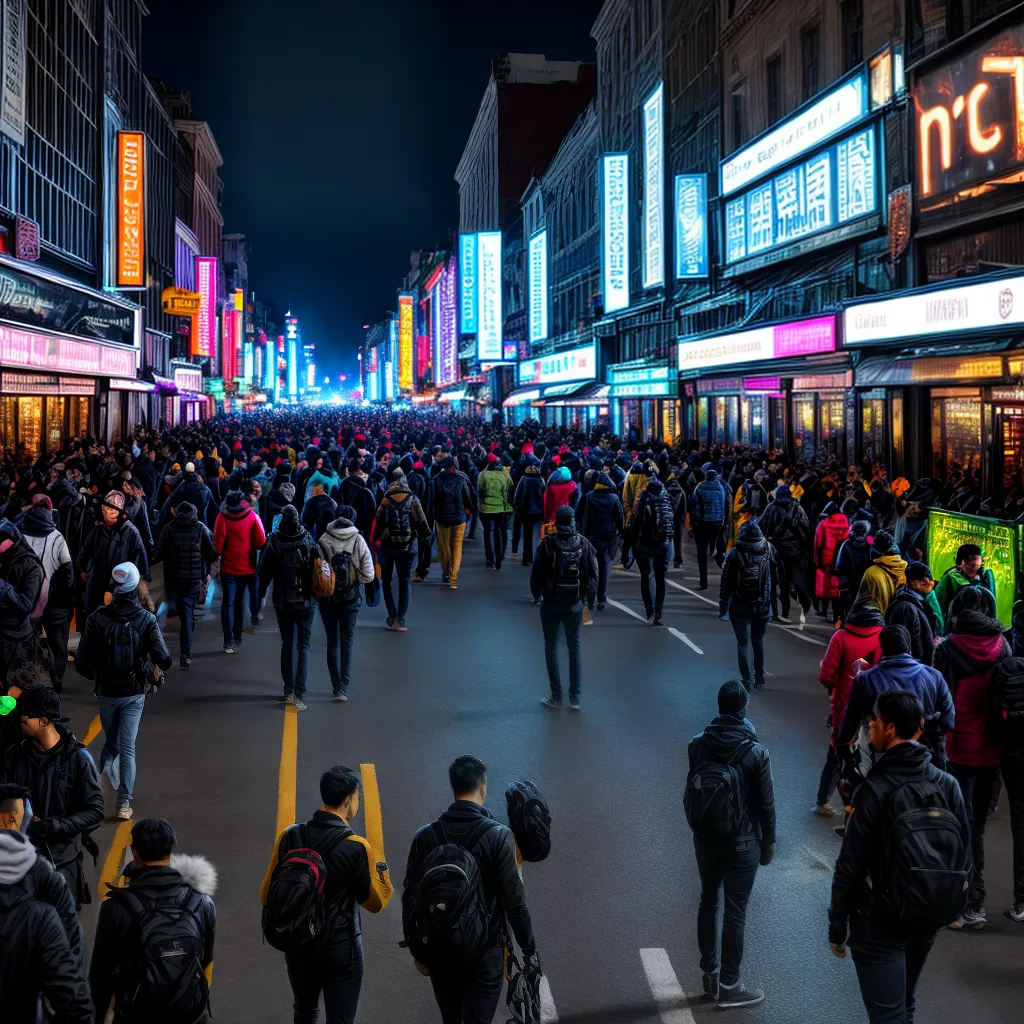 Fotos cidade noturna luzes musica vida