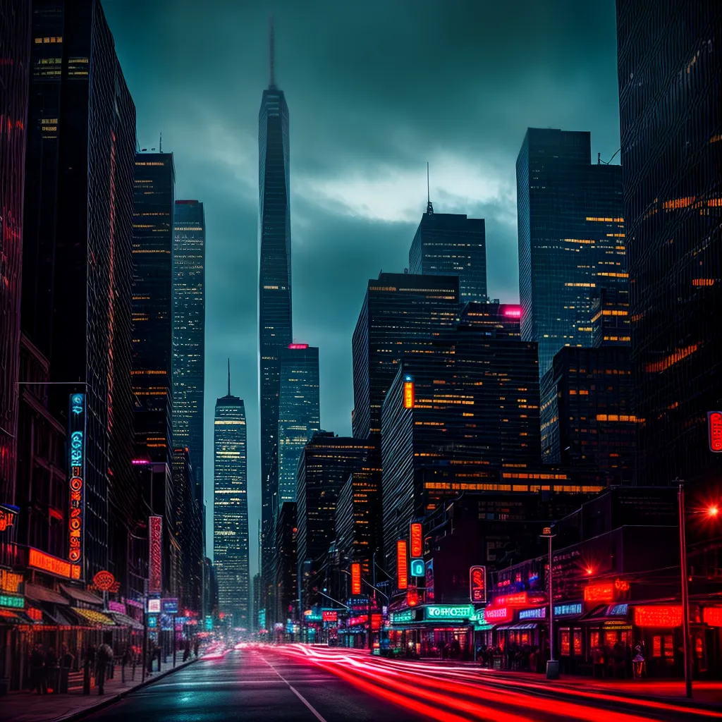 Descubra os Significados de Sonhar com a Vida Noturna. 6 Fotos cidade noturna neon misterio