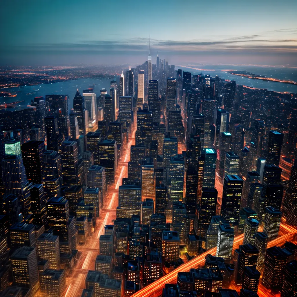 Fotos cidade noturna simbolismo figura