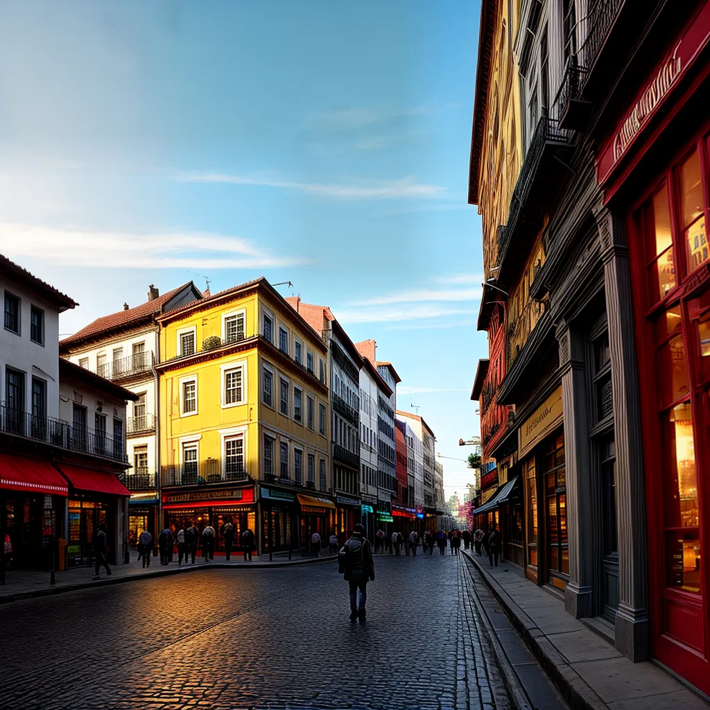 Descubra o Significado de A Pie de Calle: Uma Expressão Espanhola que Você Precisa Conhecer! 10 Fotos cidade rua comercio multidao