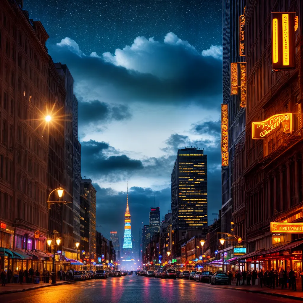 Fotos cidade sonho cores luzes estrelas