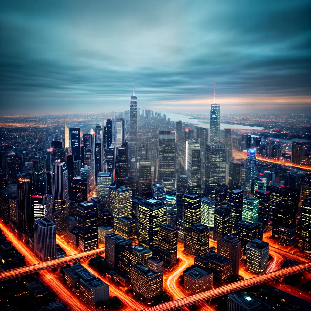 Descubra o significado de sonhar com Tecnologia e Globalização 5 Fotos cidade tecnologia globalizacao sonho