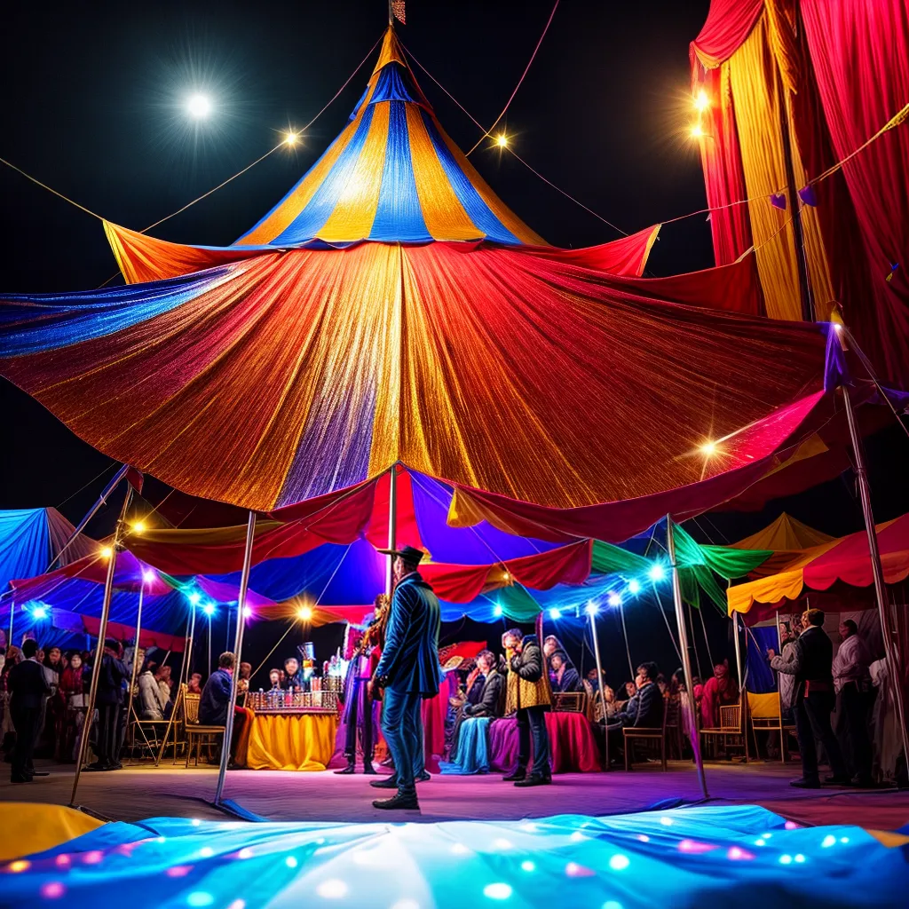 Descubra o Que Significa Sonhar com Espetáculo e Se Surpreenda 5 Fotos circo luzes estrelas performances magia