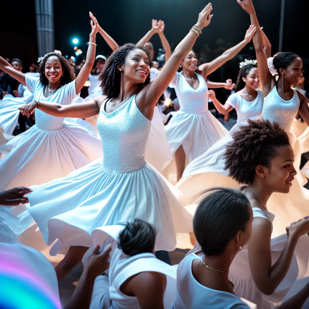 Fotos circulo danca comunidade espiritualidade